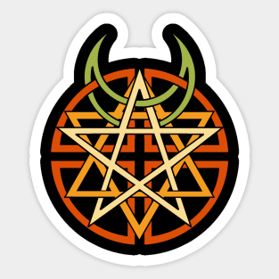 satanic symbol Sticker